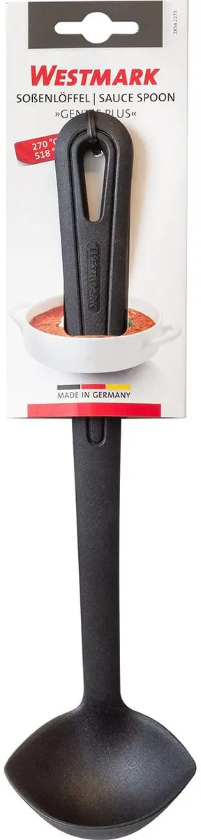 Westmark Sauslepel Gentle Plus 29cm - Zwart
