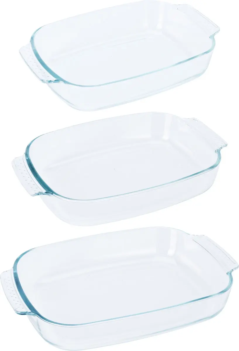 Excellent Houseware Ovenschalen 3-delig