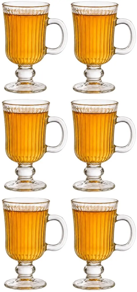 Excellent Houseware Koffie/Theeglas 230ml