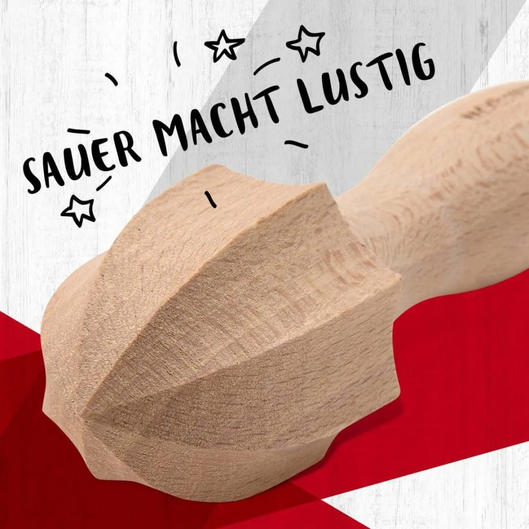 Fackelmann Pilon Citruspers 15cm - Bruin hout