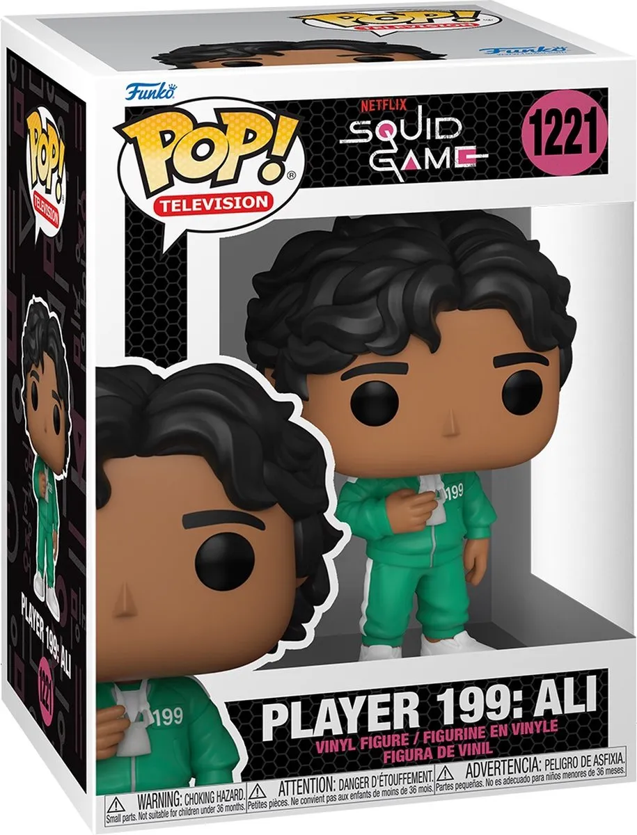Funko Pop! Ali Squid Game Verzamelfiguur 64794 - 9cm - Multicolor