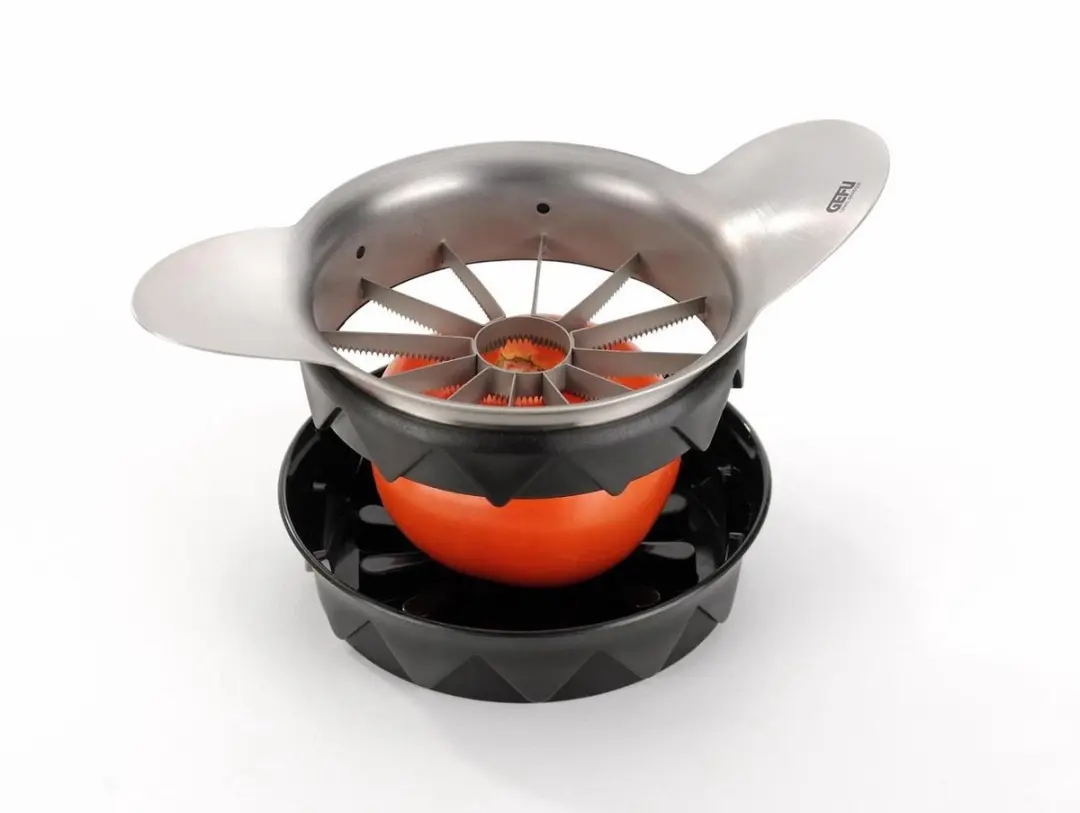 GEFU Pomo Tomaten- en Appelsnijder RVS