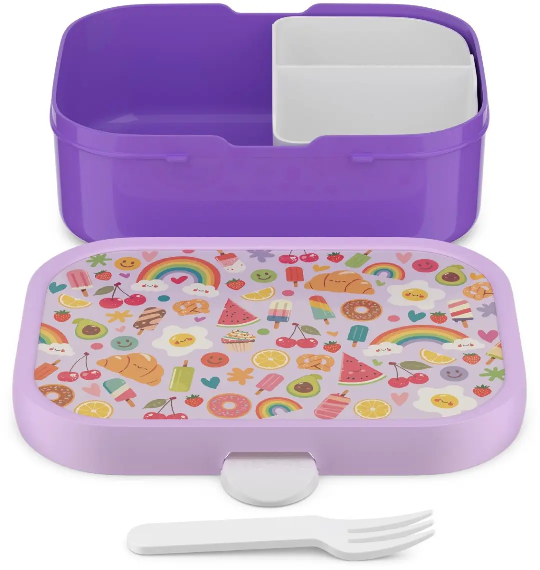 Mepal Campus Lunchbox 750ml - 3 Vakken - Food Fest