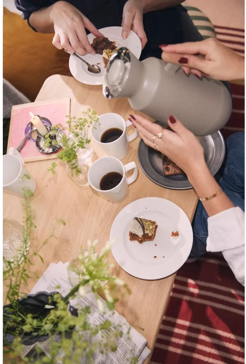 Rosendahl Kitchen Thermos 1L - Sand/Hout