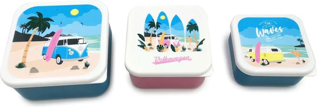 Volkswagen Surf Lunchboxset 3-delig