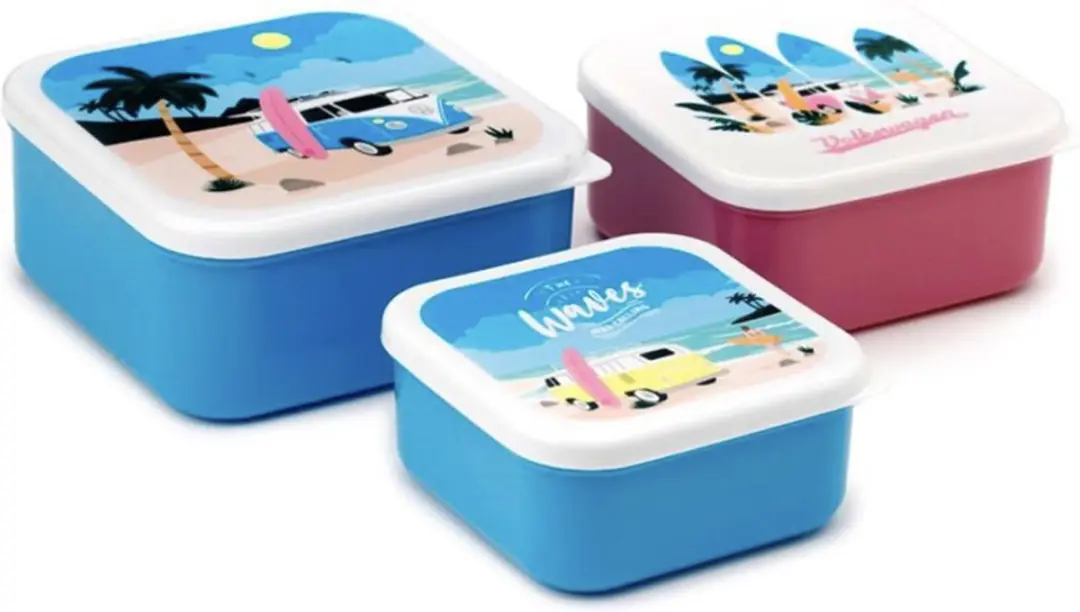 Volkswagen Surf Lunchboxset 3-delig - Waves-T1