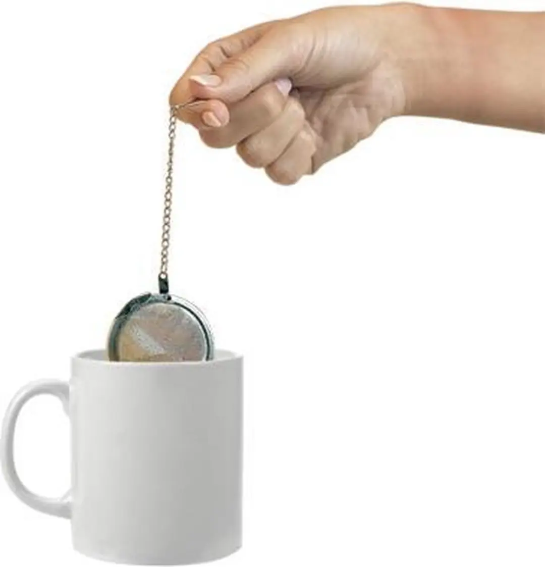 Cosy&Trendy Thee- & Kruidenbol - Zilver