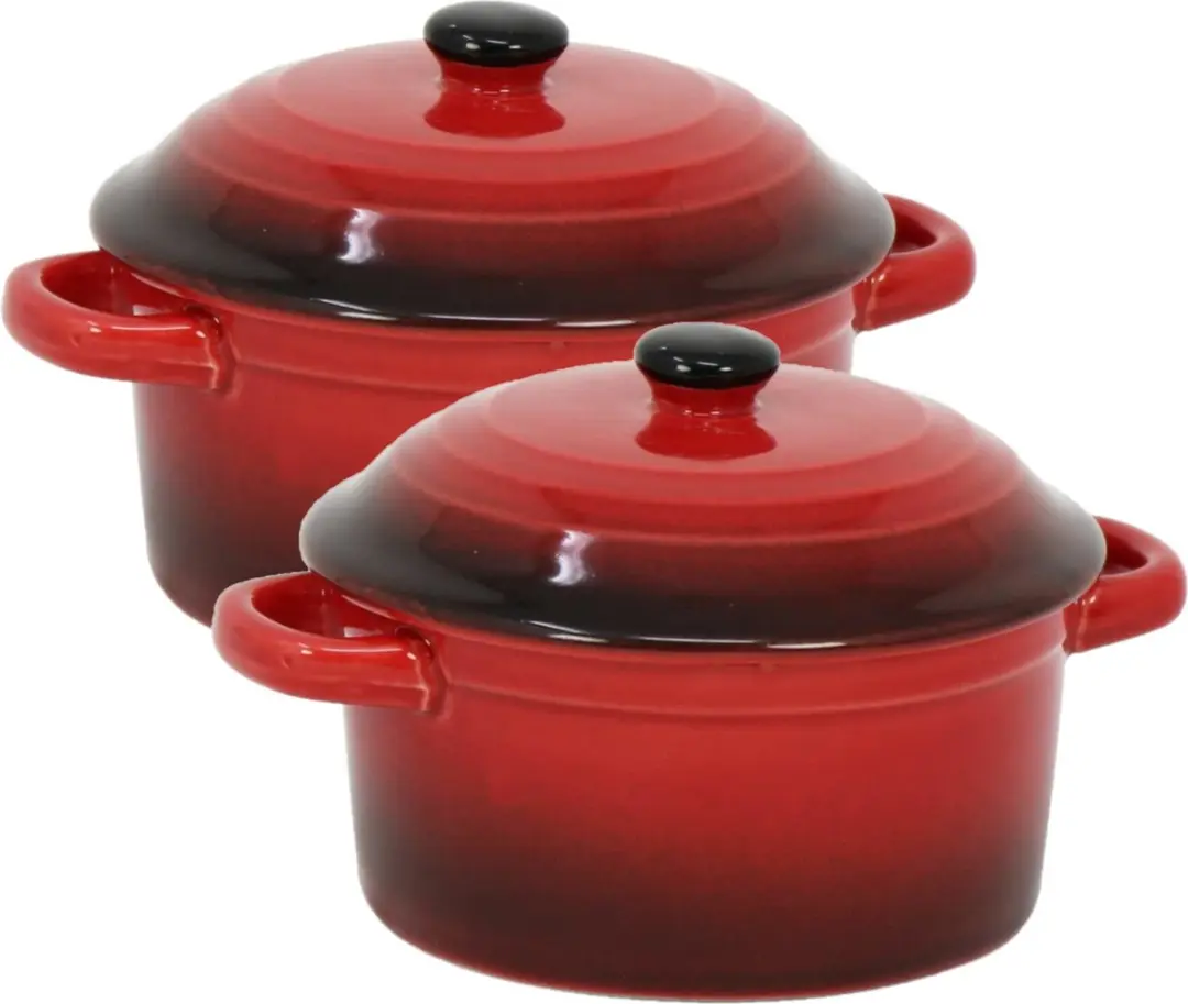 Excellent Houseware Mini Stoofpannetjes 8-delig