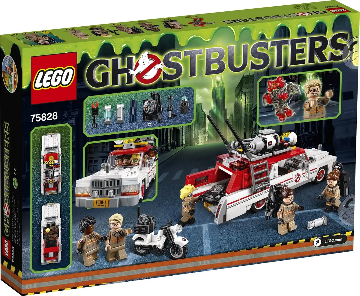 LEGO Ghostbusters Ecto-1 & 2 75828 - 556 Stukken