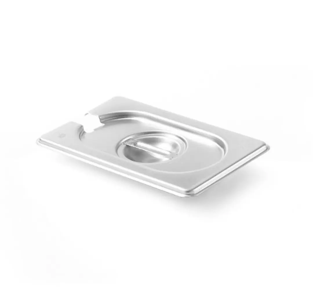 HENDI Deksel GN 176x108mm - Roestvrij staal