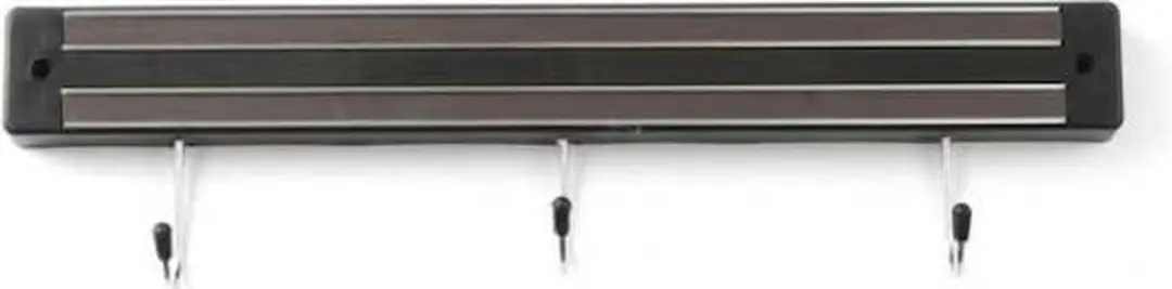 Hendi Messenmagneet 620mm - 6 Haken - Zwart