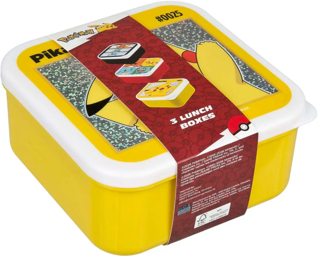 Pokémon 3-in-1 Snackbox