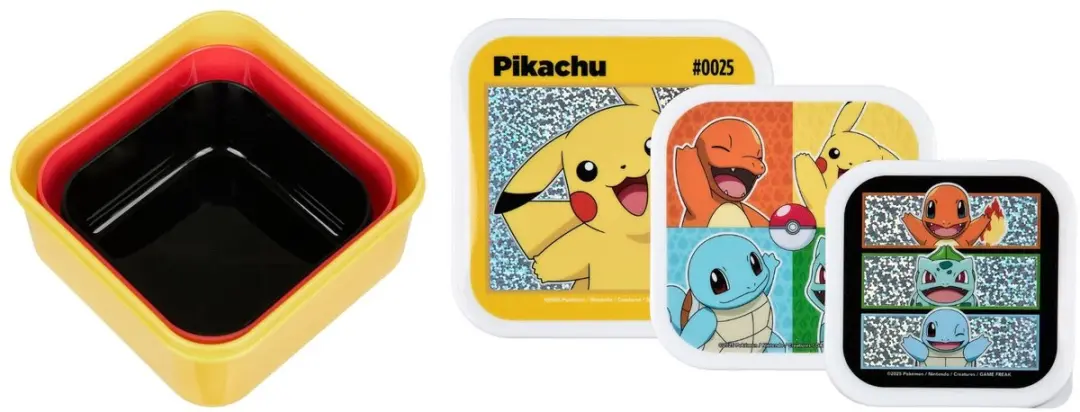 Pokémon 3-in-1 Snackbox - Multi Color