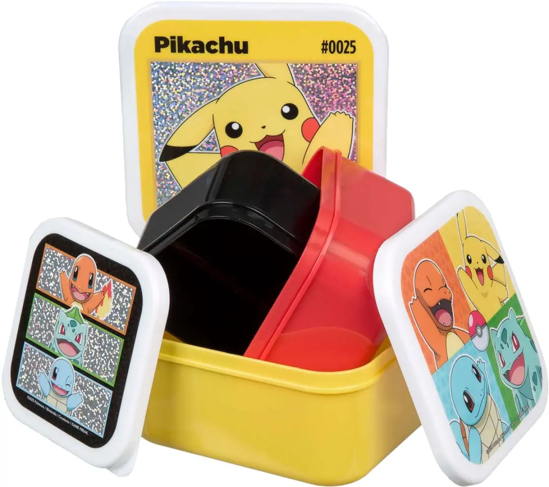 Pokémon 3-in-1 Snackbox - Multi Color