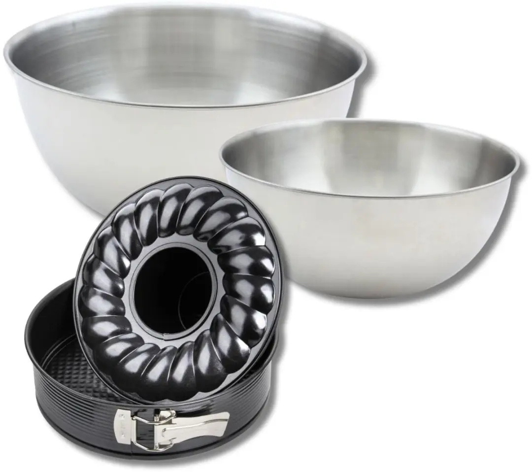 Zenker Set Taart- en Savarinvormen 24cm