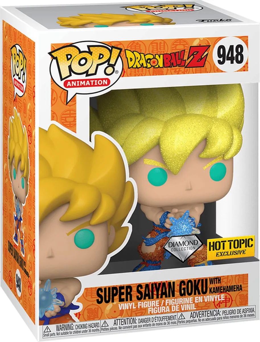 Funko Dragon Ball Super SSGoku Vinyl Figuur - 9cm - Multicolor
