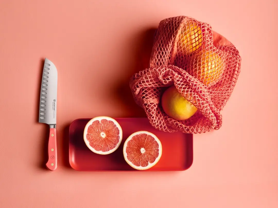 Wusthof Classic Santoku 17cm - Coral Peach - afbeelding 6 van 6