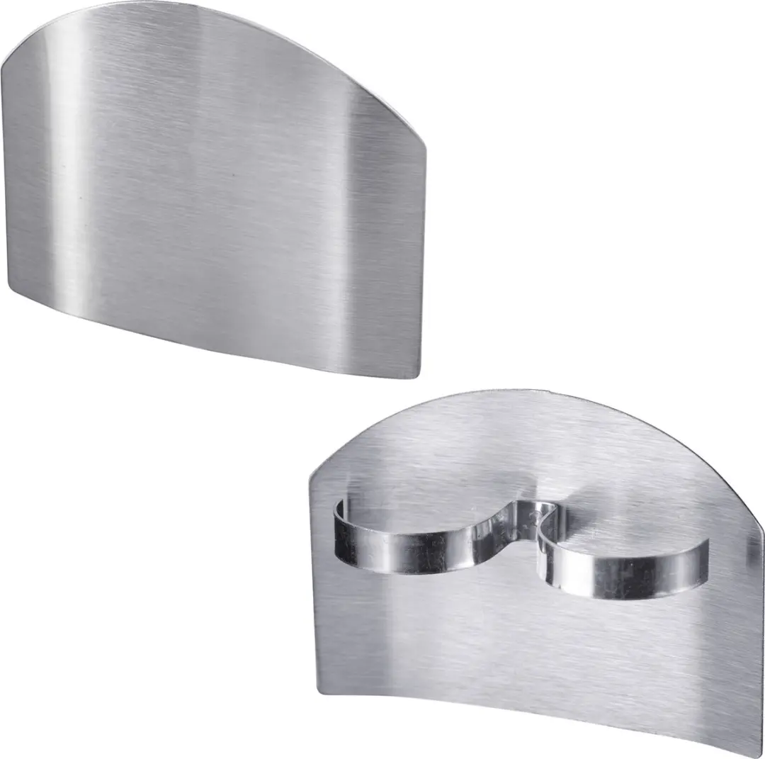 Westmark Vingerbeschermers 10712270 - 2 Stuks - Roestvrij staal
