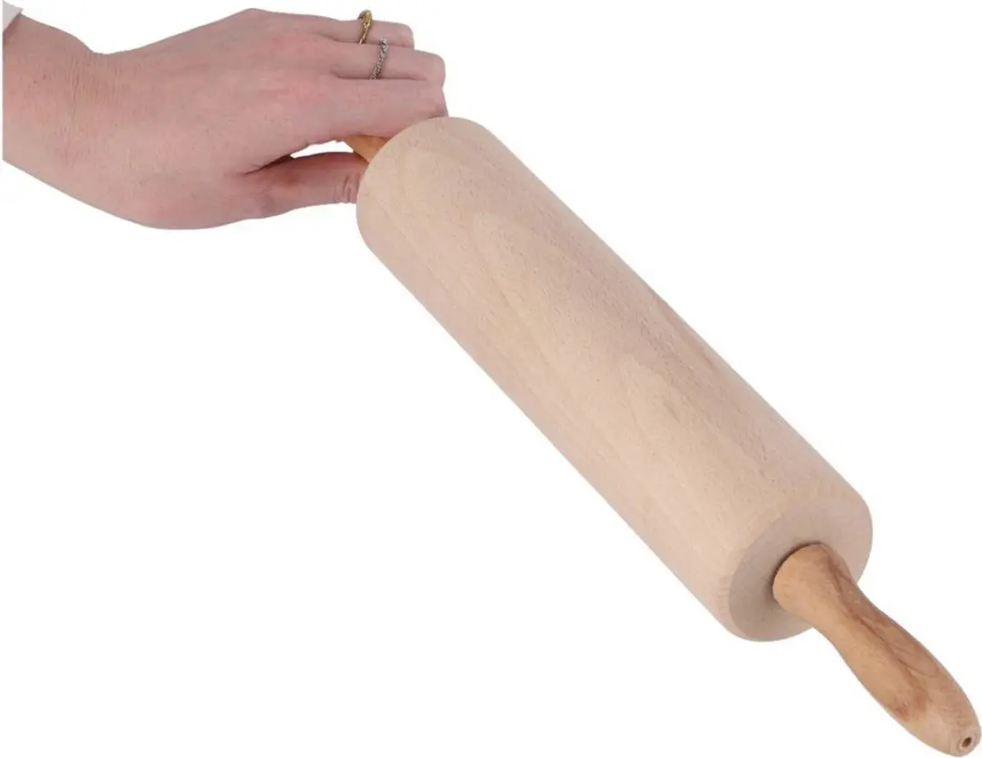 Patisse Deegroller Hout Gelagerd 25cm - Bruin