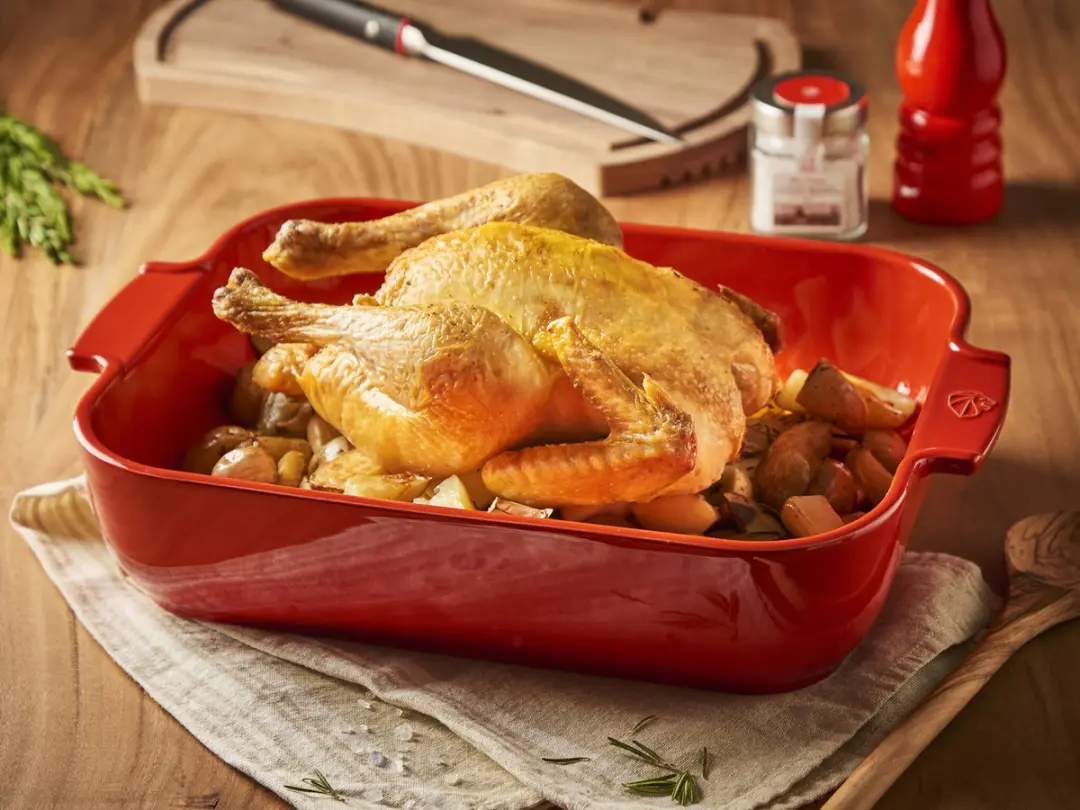 Peugeot Appolia Ovenschaal 40cm - 5.2L - Rood