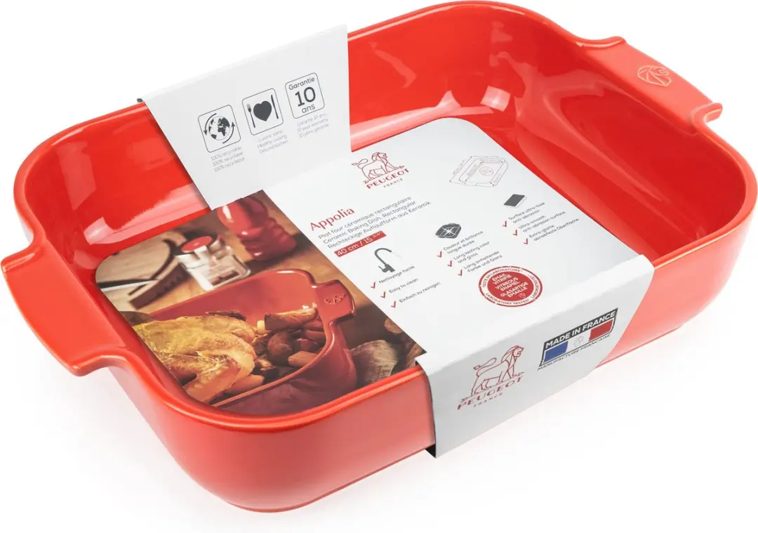 Peugeot Appolia Ovenschaal 40cm - 5.2L - Rood