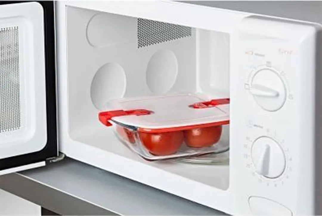 PYREX Cook & Heat Vierkante Schaal 1,1L - Set van 3