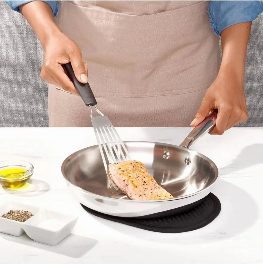 OXO Good Grips Bakspaan RVS - Zwart