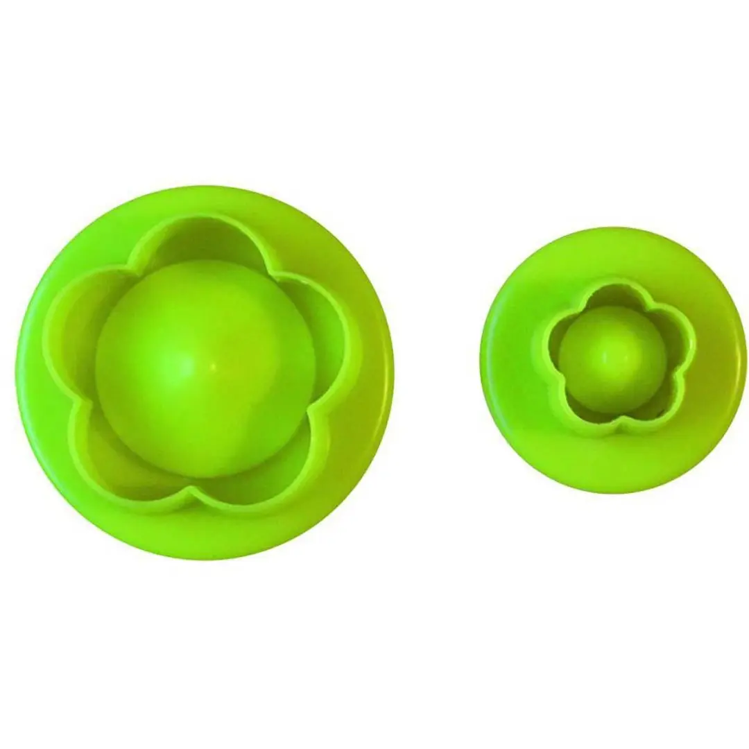 Viva Decor Mosaik Stanzer Five-petal Plunger Cutter - 2 Stuks