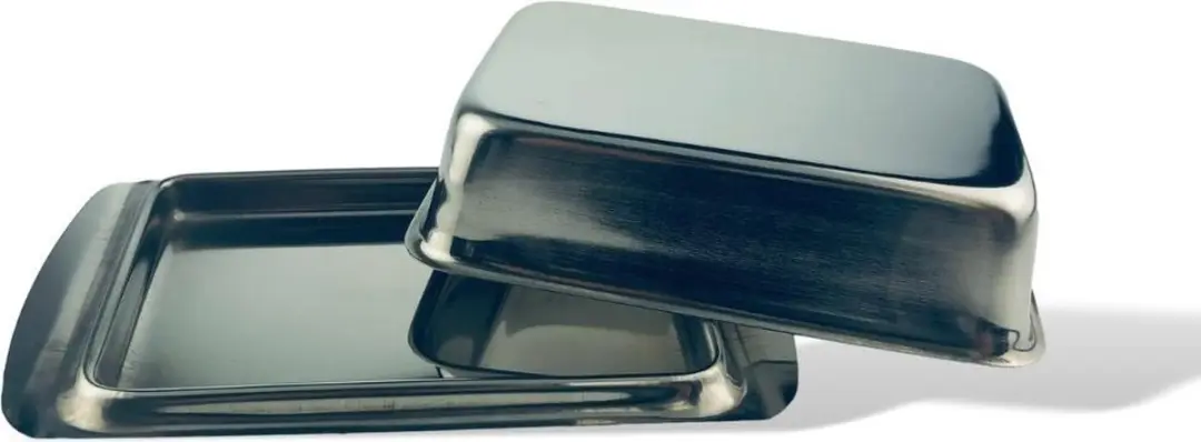 Excellent Houseware Botervloot RVS 1L - Zilver