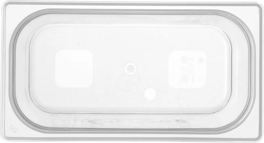 HENDI Gastronorm Bak 5,7L Transparant - 325x176x150mm