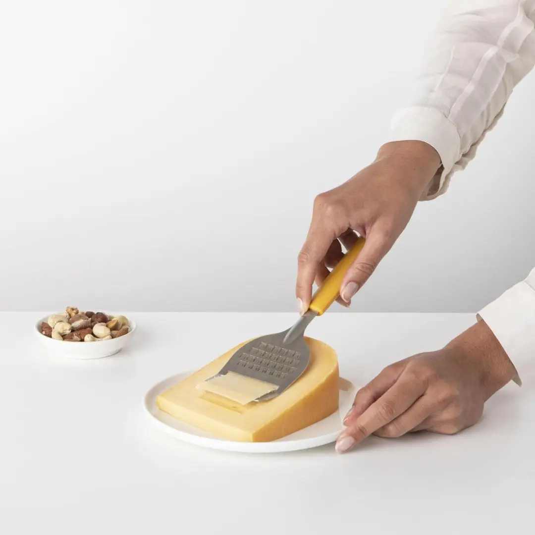Brabantia Tasty+ Kaasschaaf plus Kaasrasp - Honey Yellow
