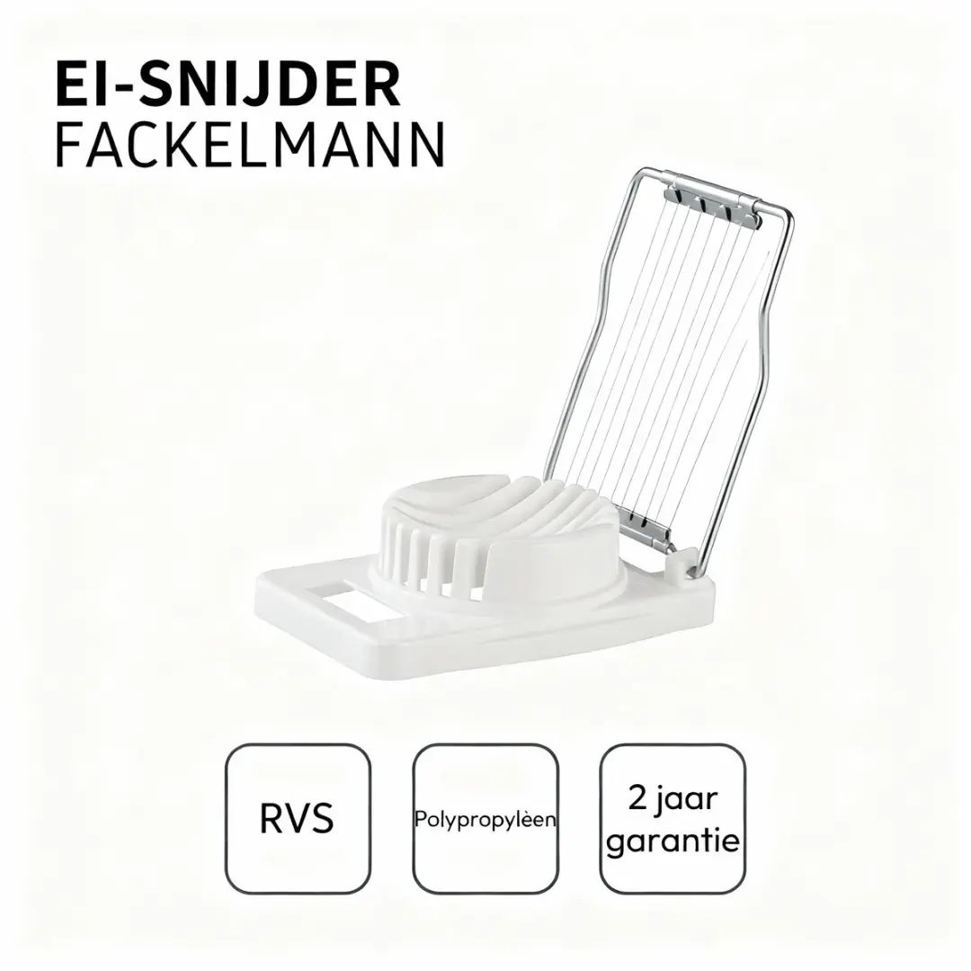 Fackelmann Handmade Tradition Eierknipper - Rood - afbeelding 4 van 6