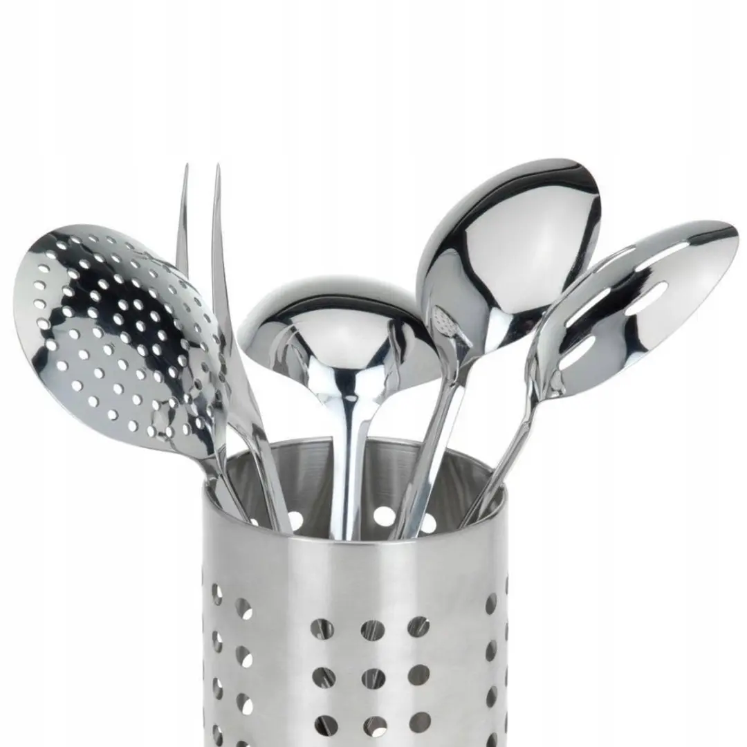 Excellent Houseware RVS Keukengerei Set 6-delig - Zilver