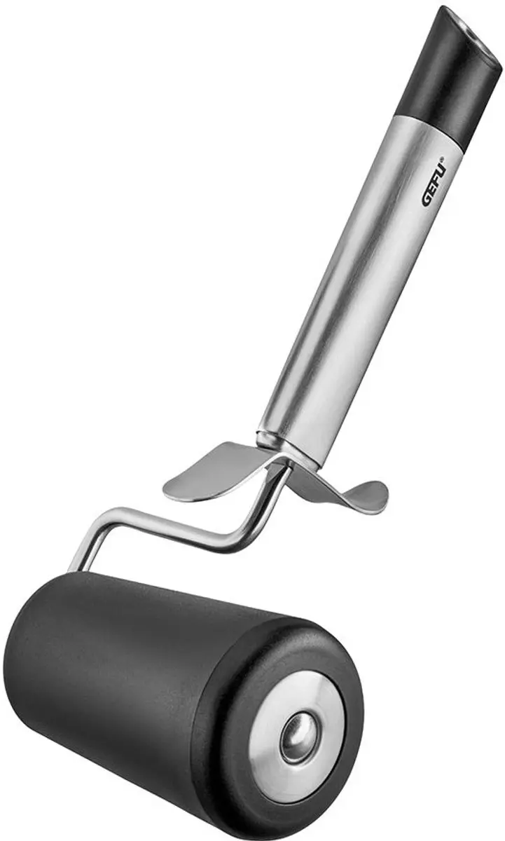 GEFU Primaline Deegroller RVS/Zwart