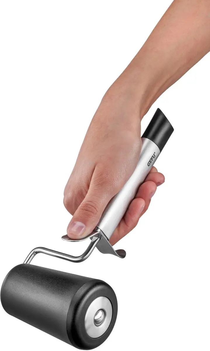 GEFU Primaline Deegroller RVS/Zwart
