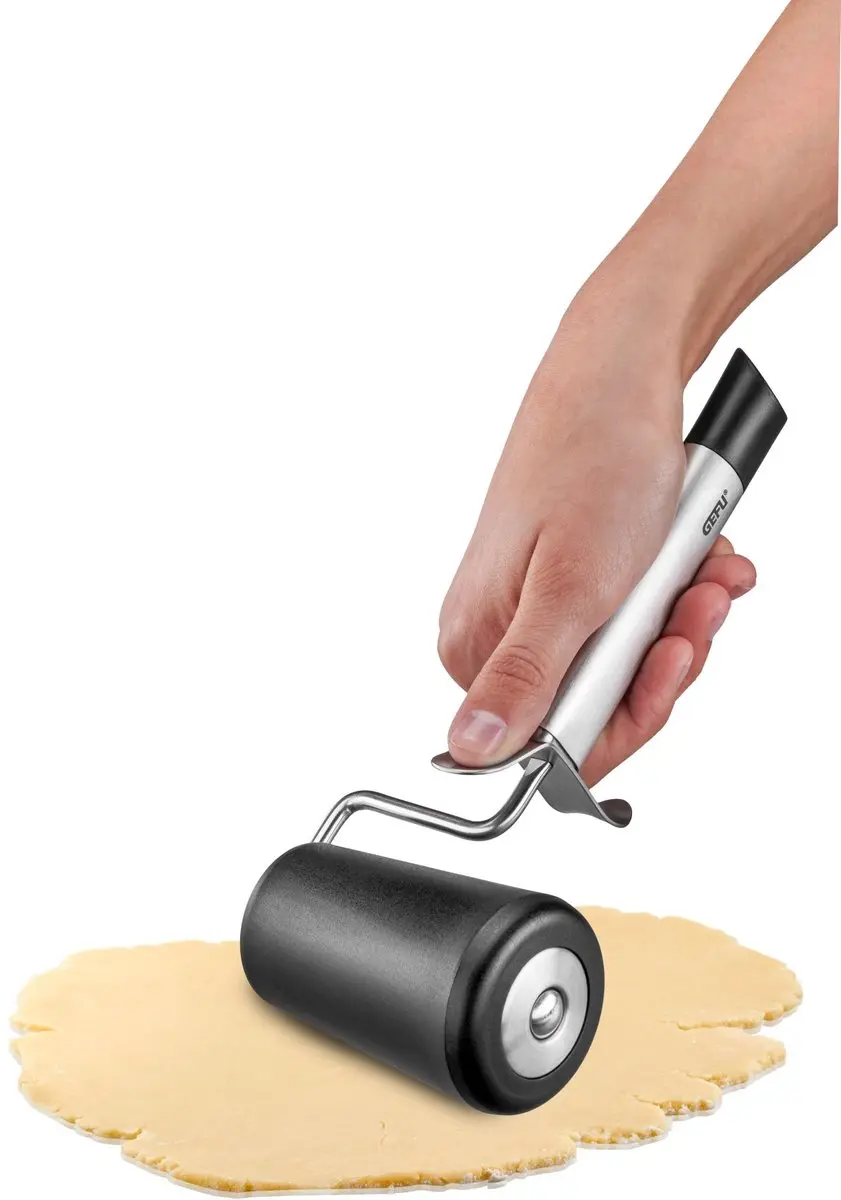 GEFU Primaline Deegroller RVS/Zwart