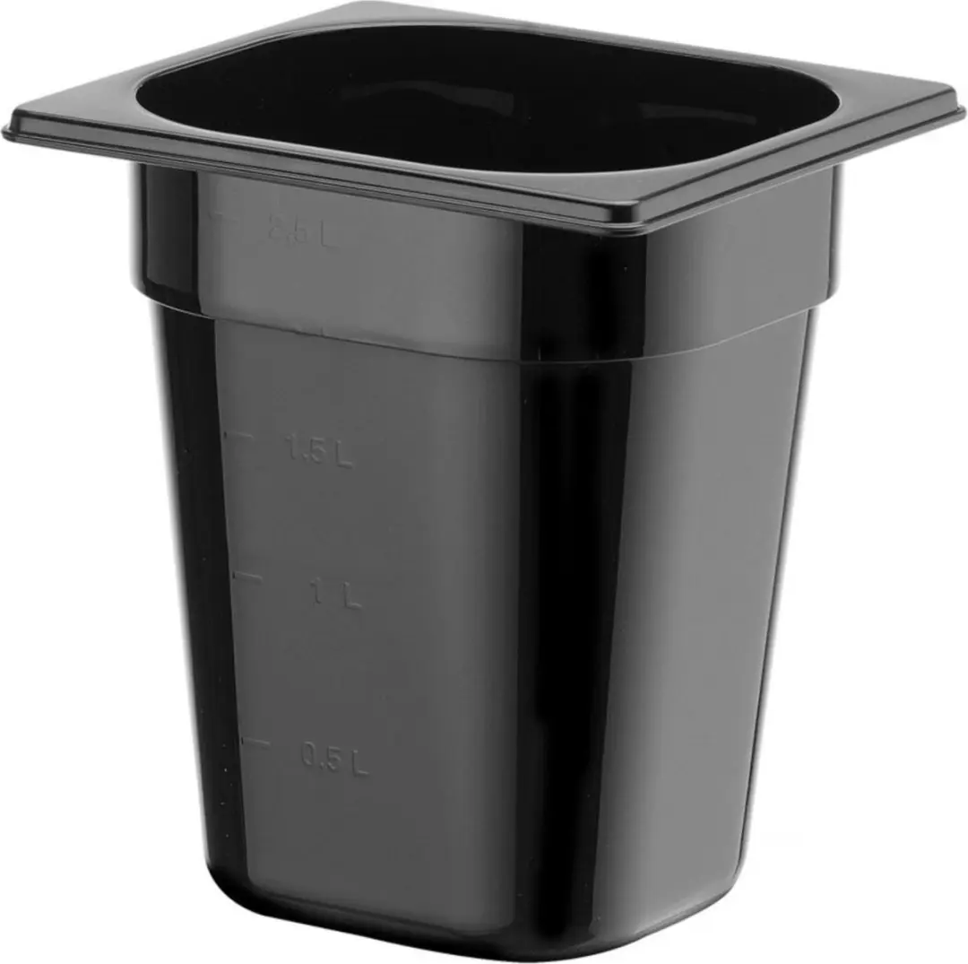 HENDI Gastronorm Container 862704 - 3,4L - Zwart