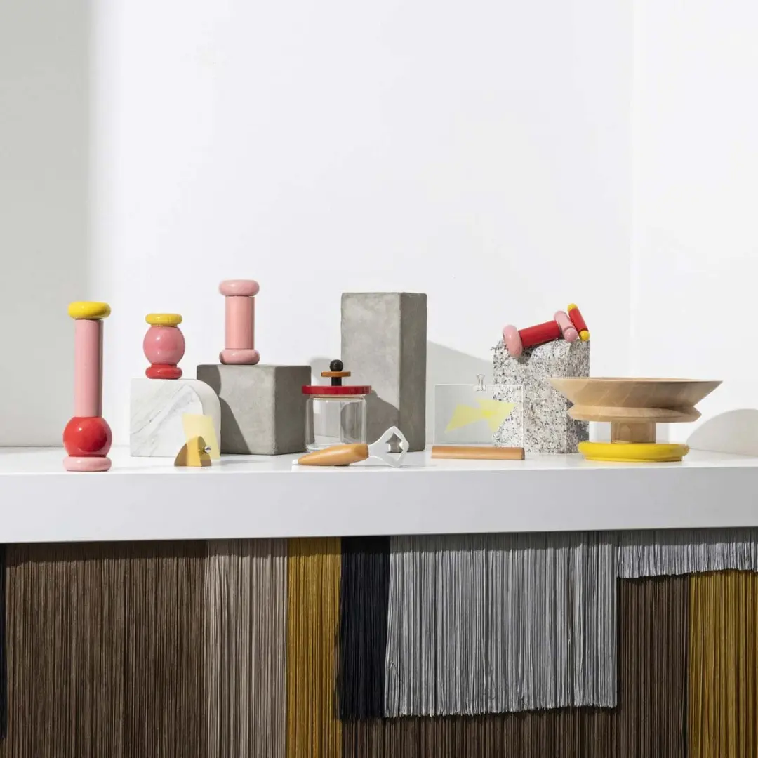 Alessi ES19 Twergi Peper- en Zoutmolen Roze