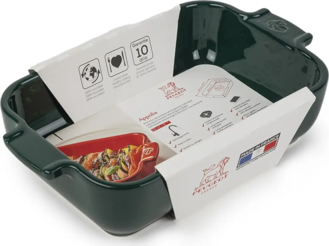 Peugeot Appolia Ovenschaal 22cm - Bosgroen