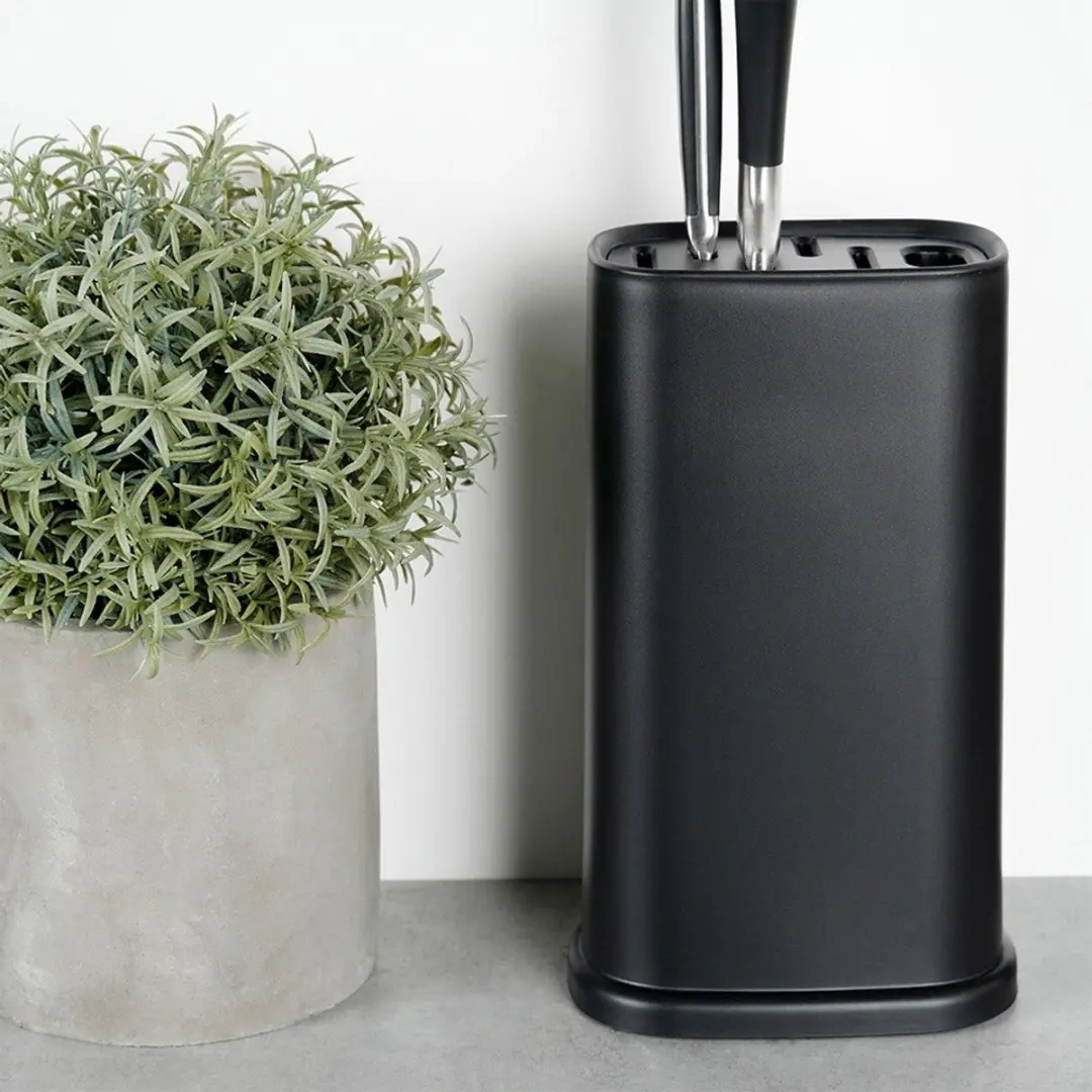 Excellent Houseware Meshouder C80653440 - 5 Compartimenten - Zwart
