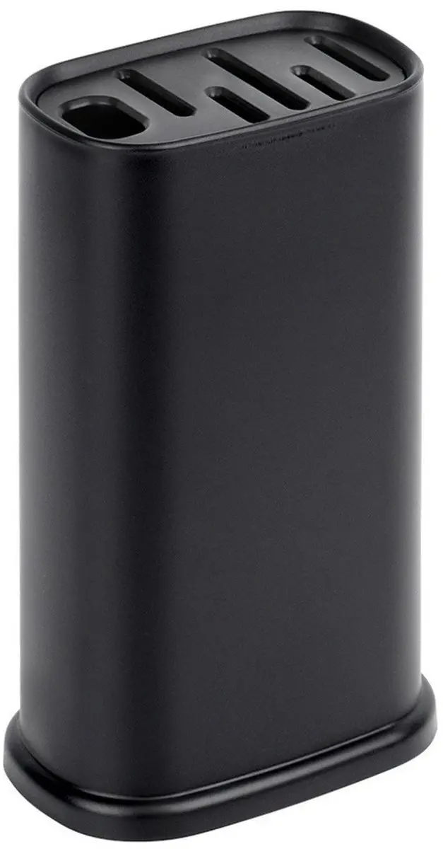 Excellent Houseware Meshouder C80653440 - 5 Compartimenten - Zwart
