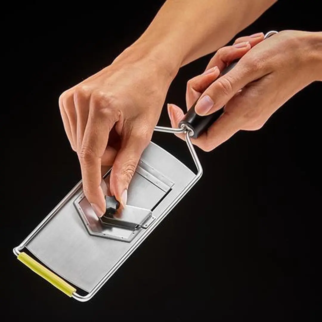 Lurch Tango Handmandoline - Rvs - 7x34cm