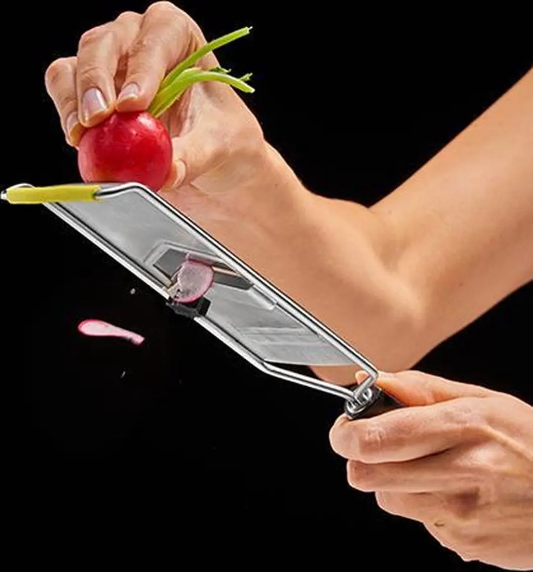 Lurch Tango Handmandoline - Rvs - 7x34cm