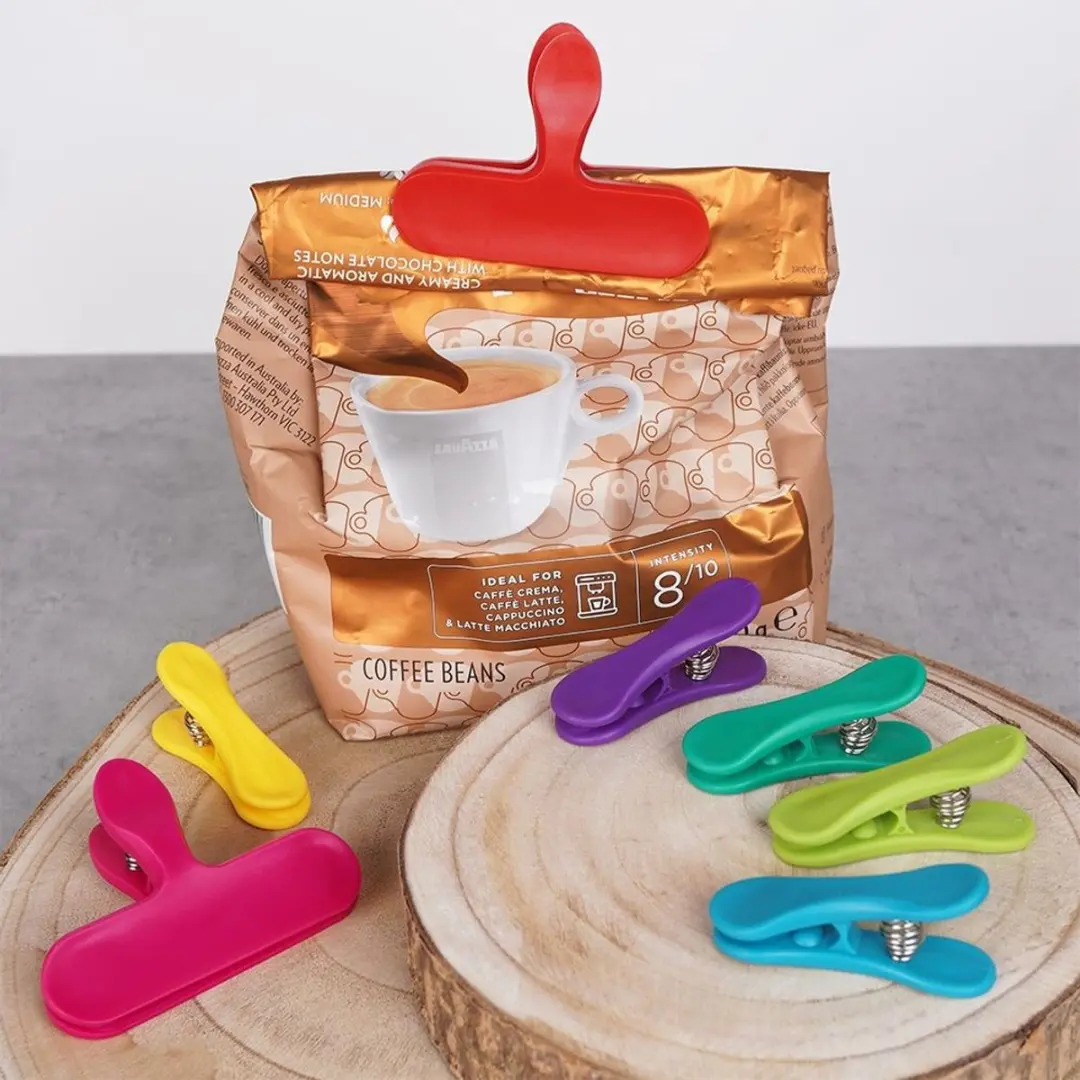 Excellent Houseware Vershoudclips 7 Stuks - Multicolor
