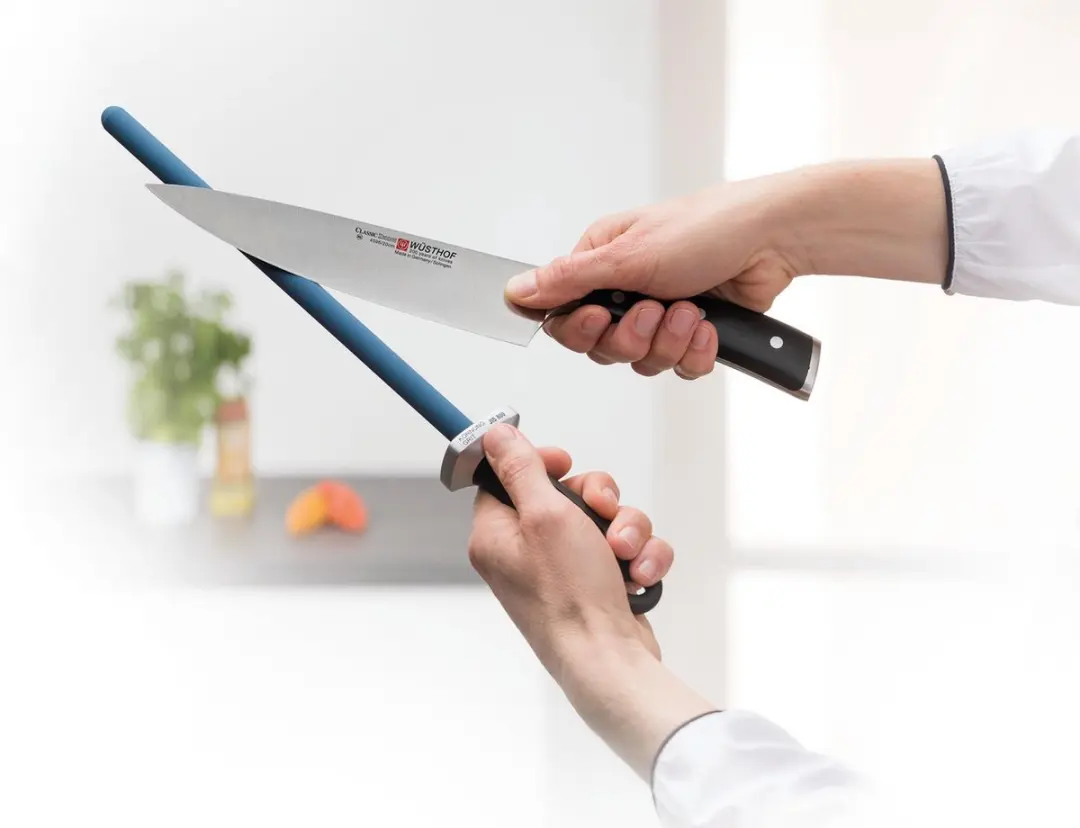 Wusthof Keramische Slijpstaaf 26cm - Zwart