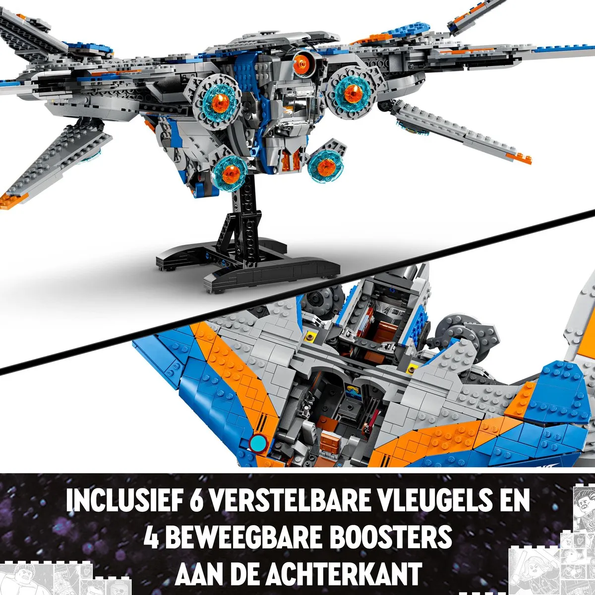 LEGO Marvel Guardians of the Galaxy De Milano 76286 - 2090 Stukken