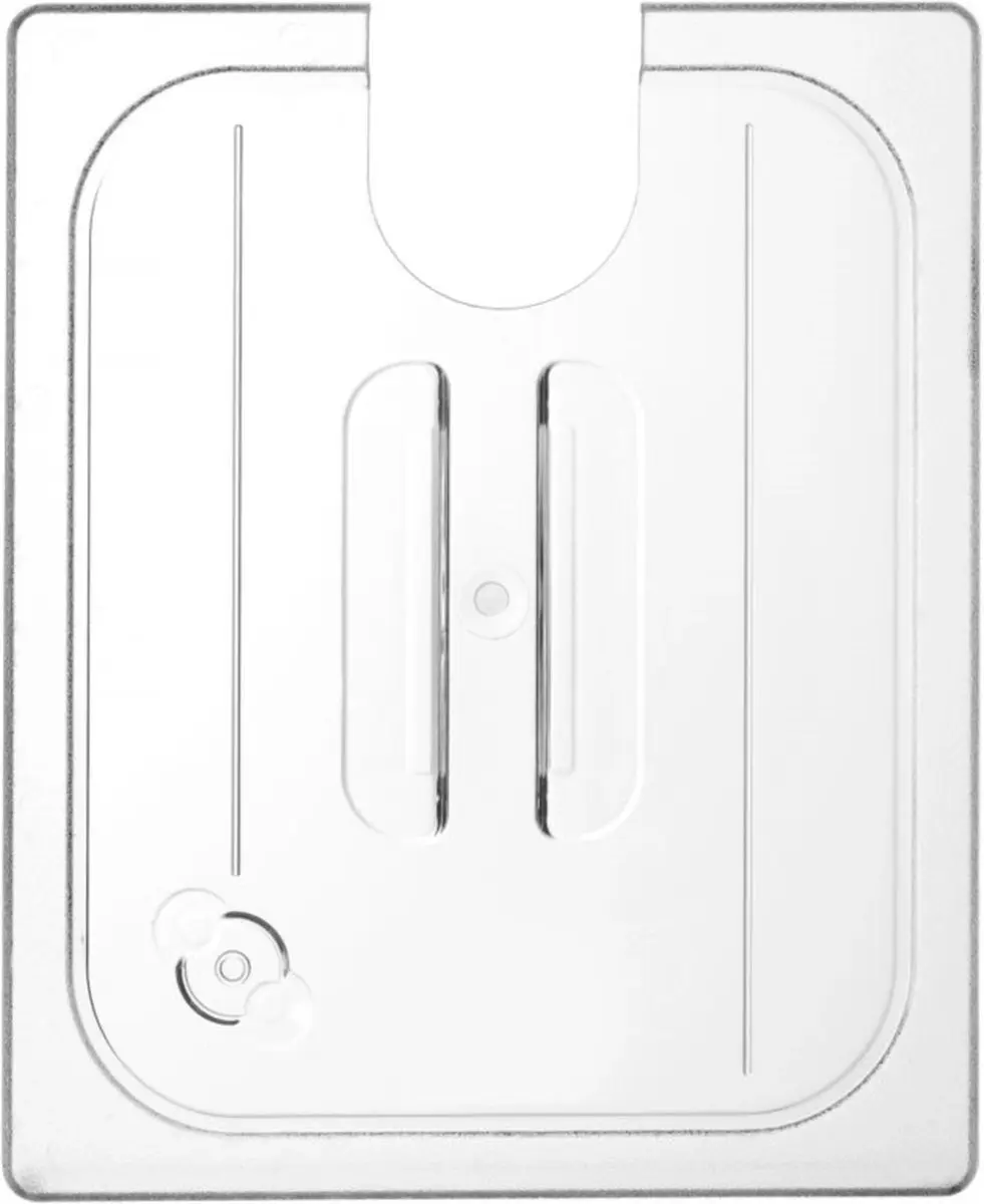 HENDI Deksel voor GN 2/3 265x325mm - Sous vide - Transparant