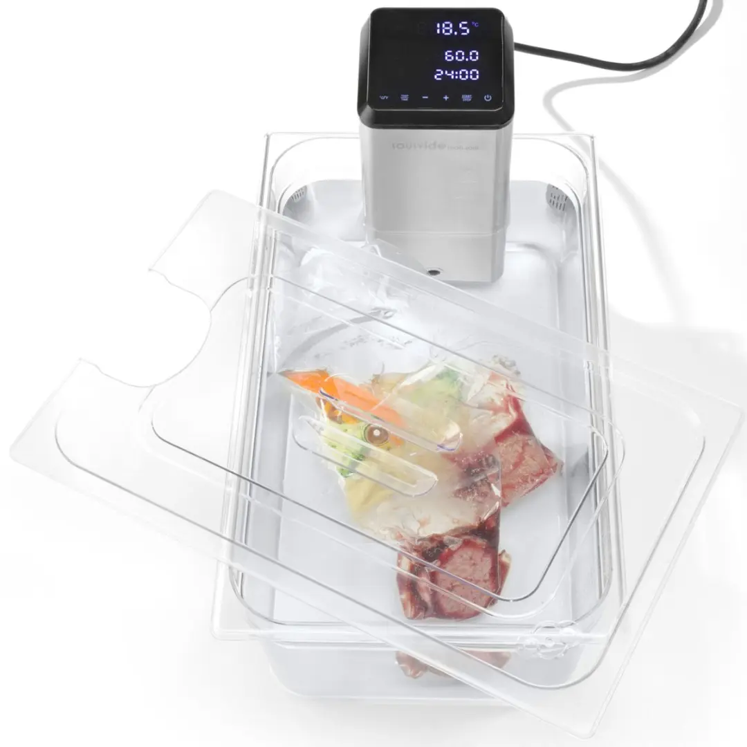 HENDI Deksel voor GN 2/3 265x325mm - Sous vide - Transparant
