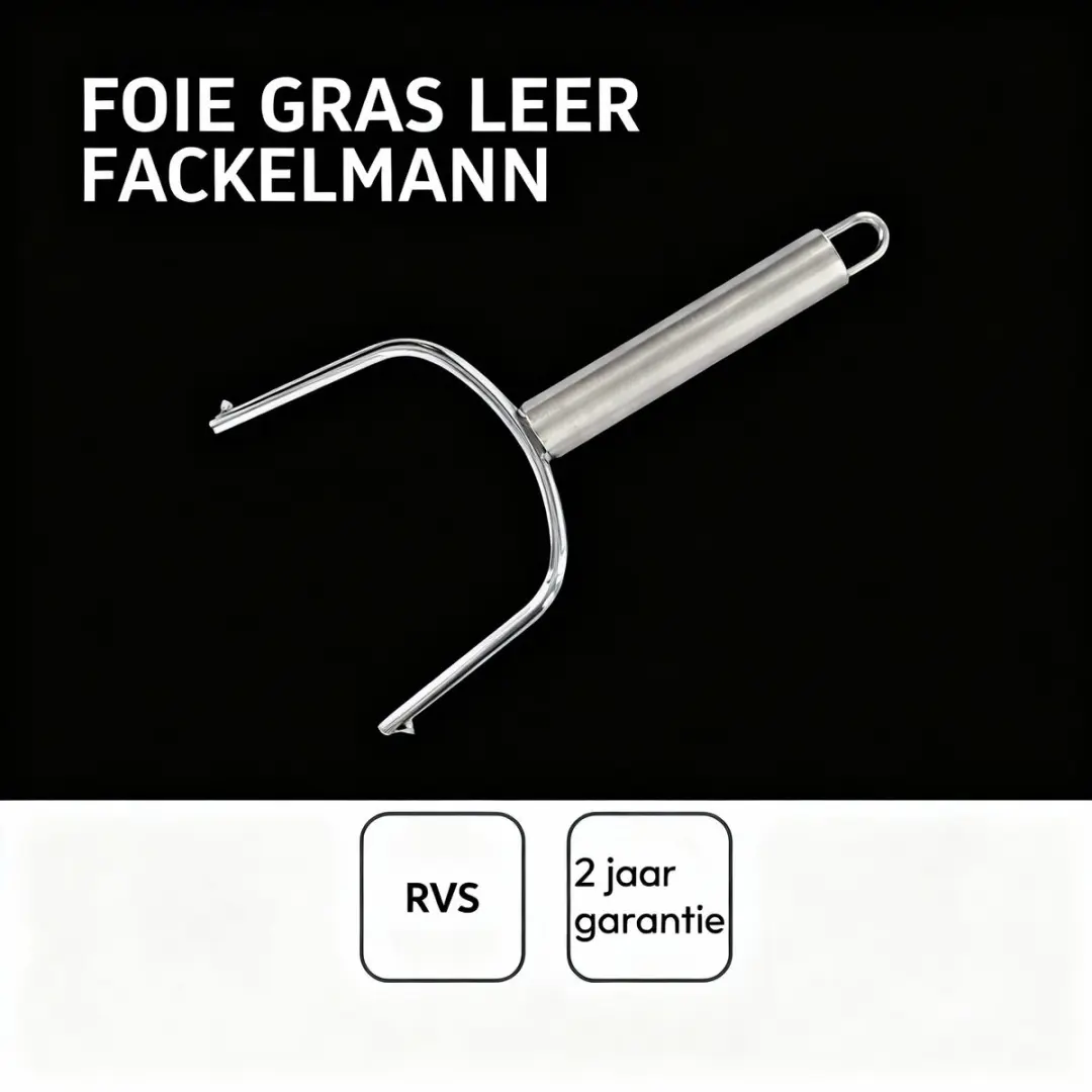 Fackelmann Foie Gras Lyra - Roestvrij staal