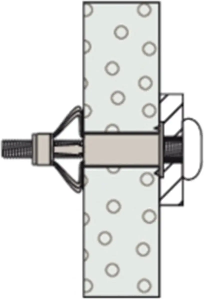 Fischer Montagetang Hollewand HMZ 2 - Crème